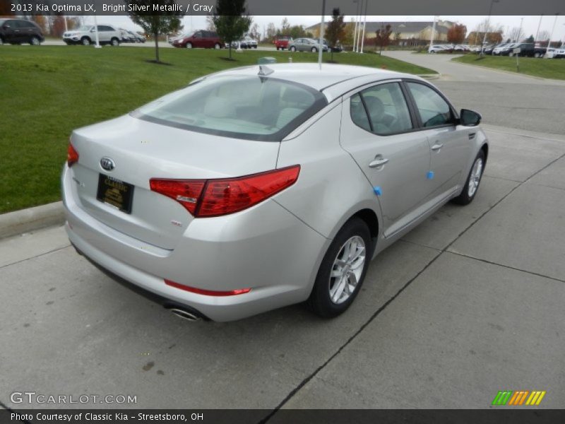 Bright Silver Metallic / Gray 2013 Kia Optima LX