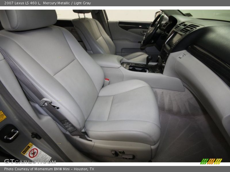 Mercury Metallic / Light Gray 2007 Lexus LS 460 L