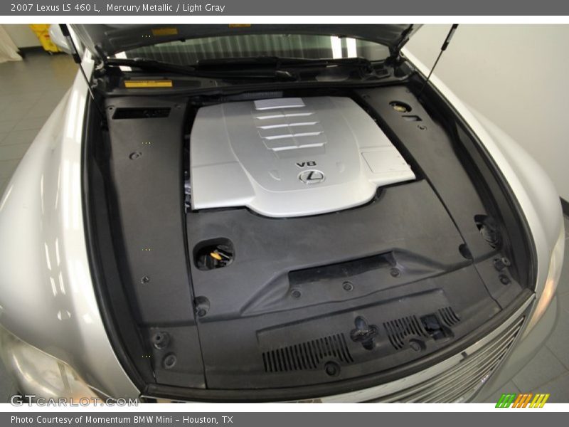 Mercury Metallic / Light Gray 2007 Lexus LS 460 L