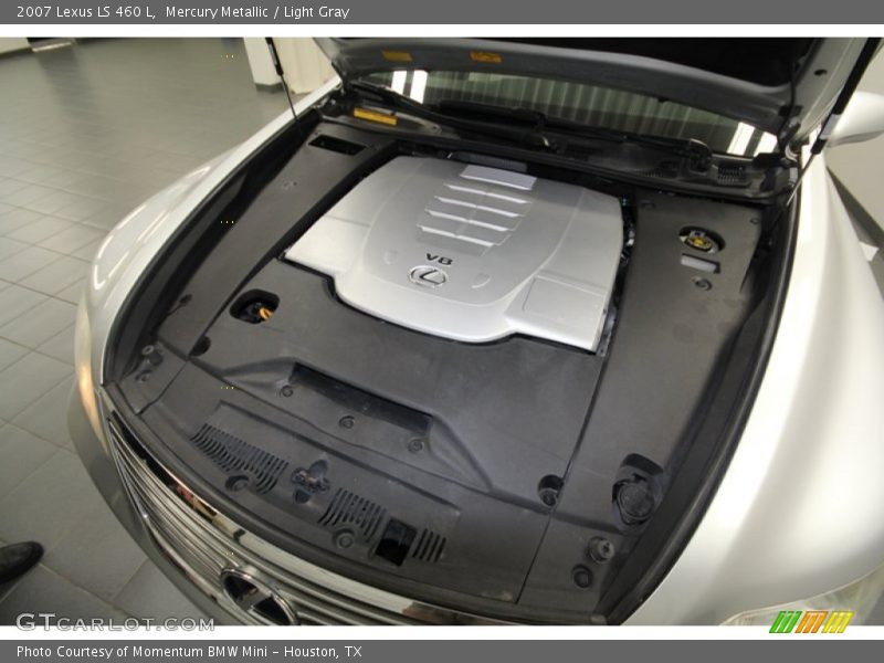 Mercury Metallic / Light Gray 2007 Lexus LS 460 L
