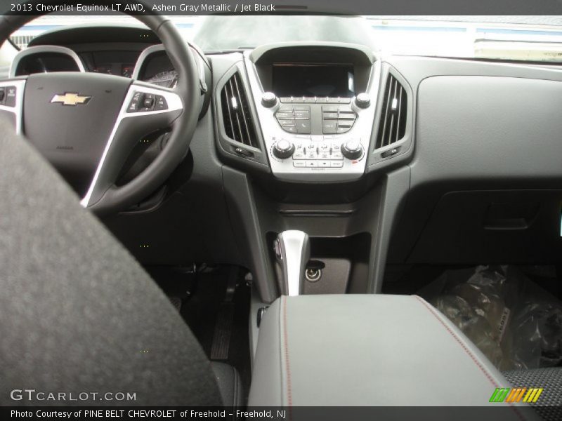 Ashen Gray Metallic / Jet Black 2013 Chevrolet Equinox LT AWD