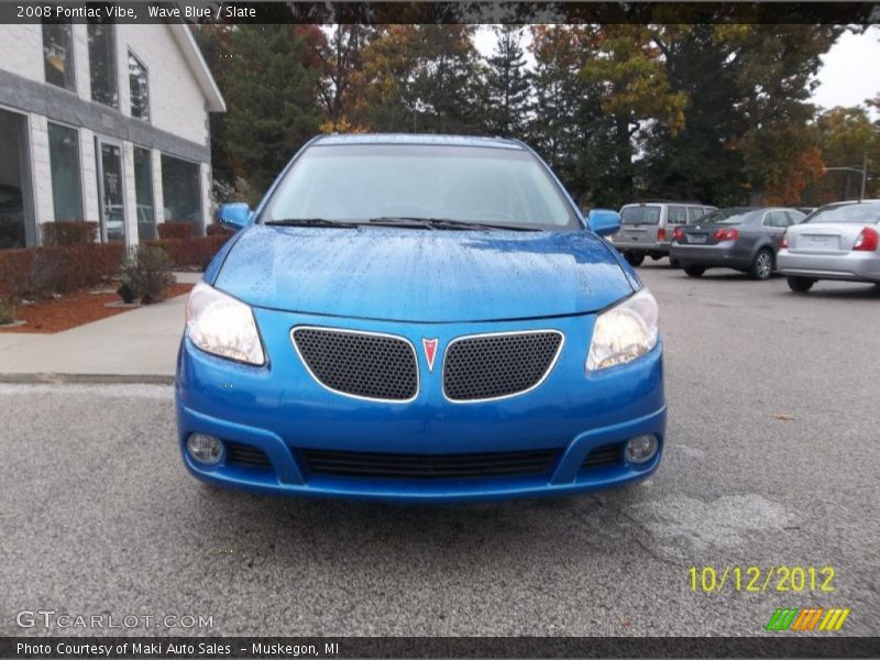 Wave Blue / Slate 2008 Pontiac Vibe