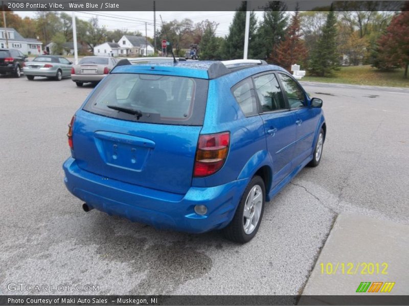 Wave Blue / Slate 2008 Pontiac Vibe