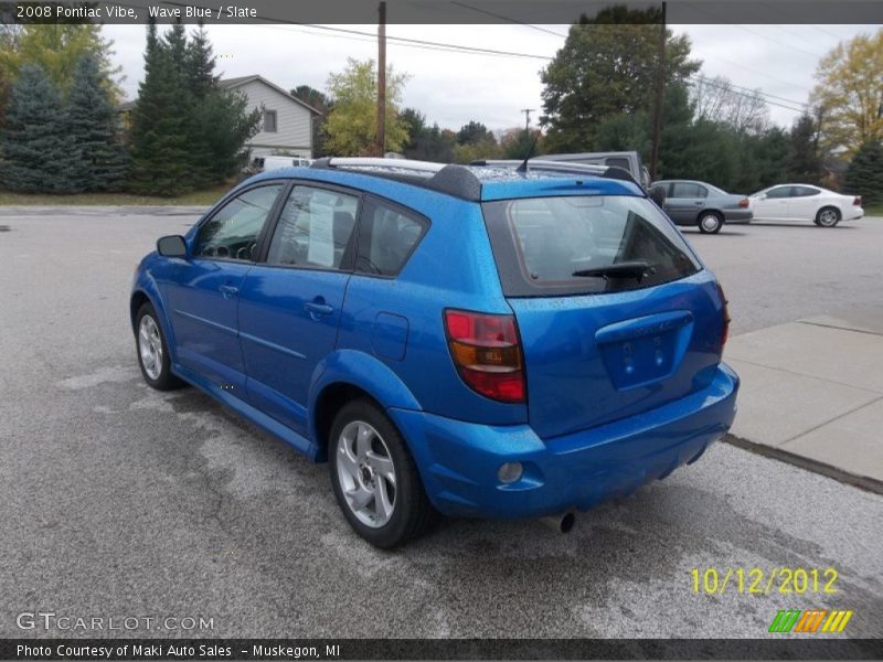 Wave Blue / Slate 2008 Pontiac Vibe