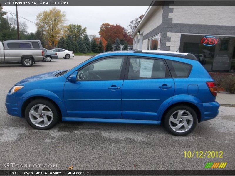 Wave Blue / Slate 2008 Pontiac Vibe