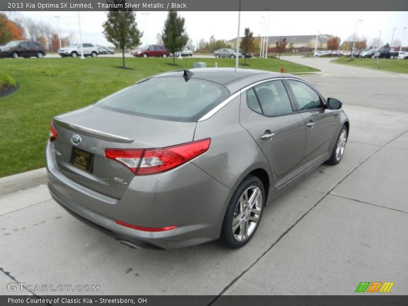 Titanium Silver Metallic / Black 2013 Kia Optima SX Limited