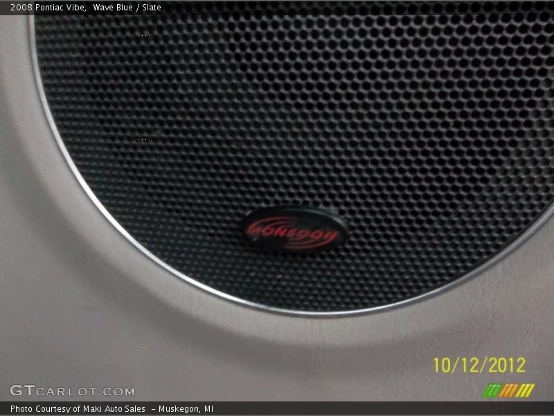 Wave Blue / Slate 2008 Pontiac Vibe