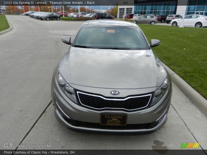  2013 Optima SX Limited Titanium Silver Metallic