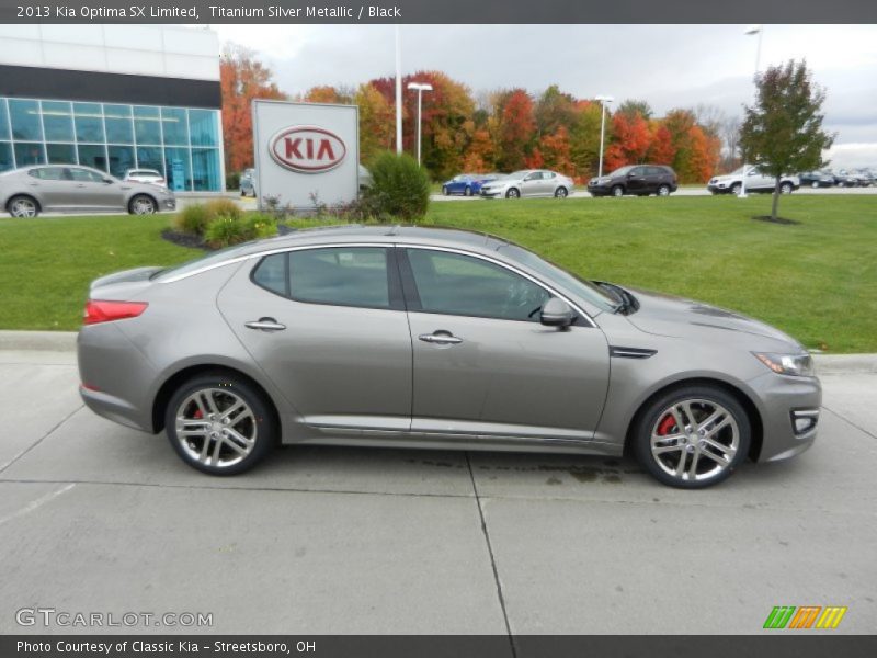  2013 Optima SX Limited Titanium Silver Metallic
