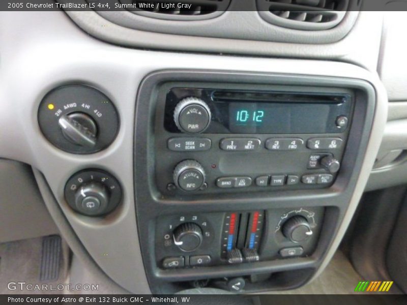 Summit White / Light Gray 2005 Chevrolet TrailBlazer LS 4x4