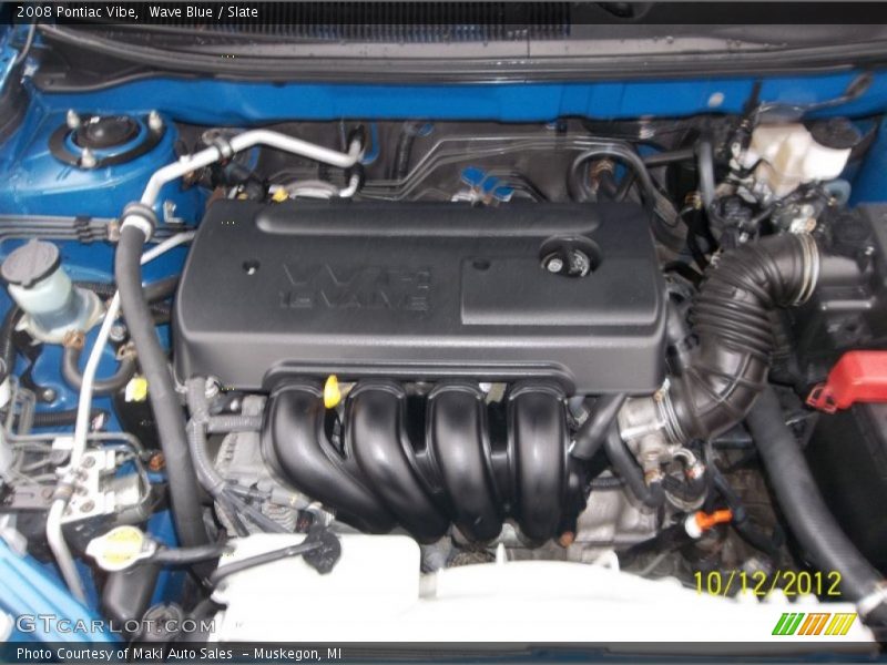 Wave Blue / Slate 2008 Pontiac Vibe