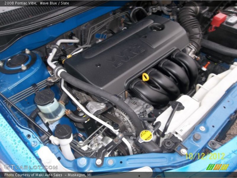 Wave Blue / Slate 2008 Pontiac Vibe