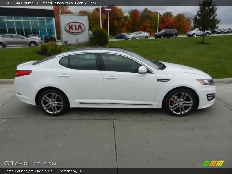  2013 Optima SX Limited Snow White Pearl