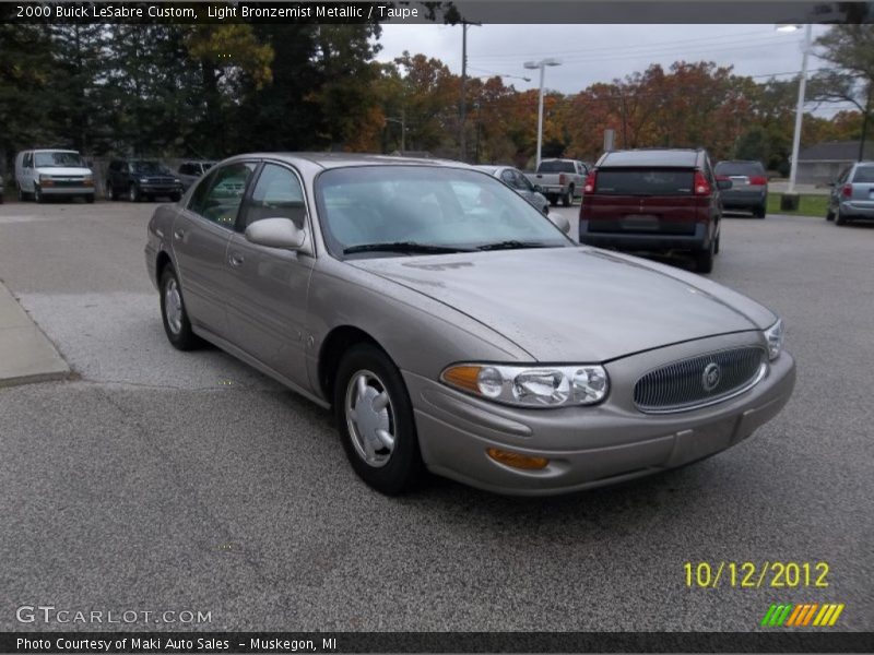Light Bronzemist Metallic / Taupe 2000 Buick LeSabre Custom