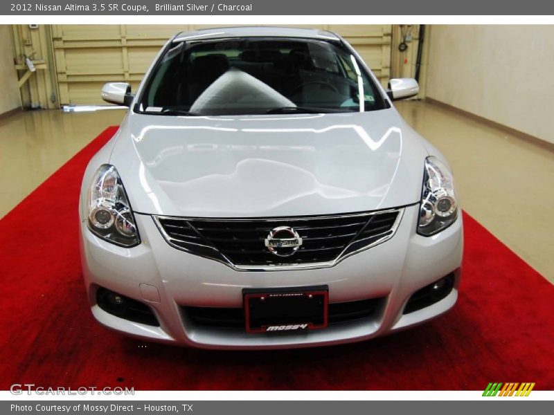 Brilliant Silver / Charcoal 2012 Nissan Altima 3.5 SR Coupe