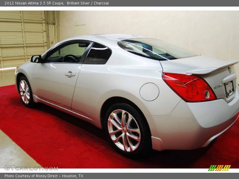 Brilliant Silver / Charcoal 2012 Nissan Altima 3.5 SR Coupe