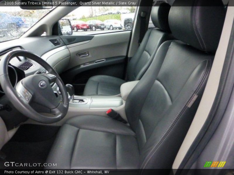 Quartz Silver Metallic / Slate Gray 2008 Subaru Tribeca Limited 5 Passenger