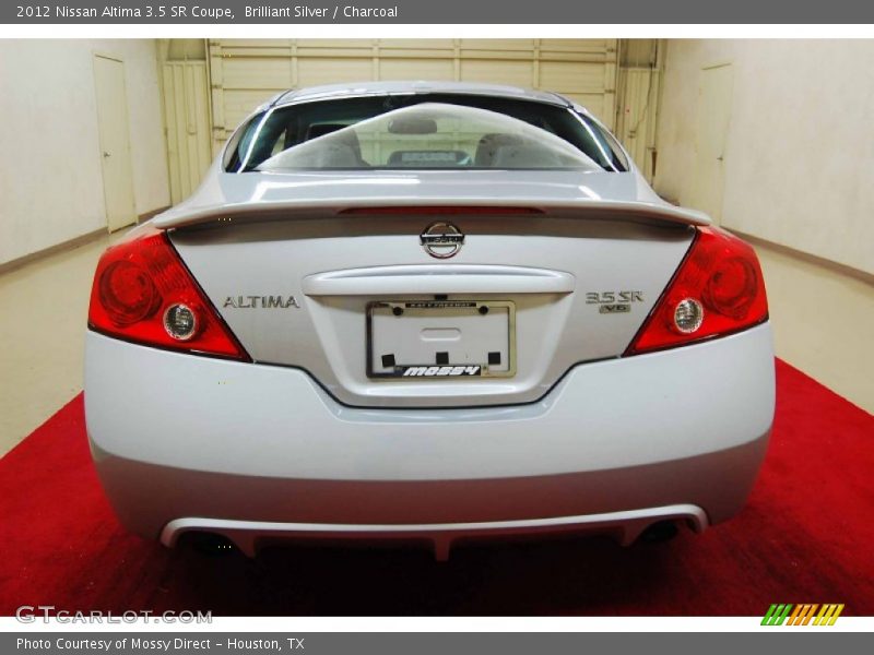 Brilliant Silver / Charcoal 2012 Nissan Altima 3.5 SR Coupe