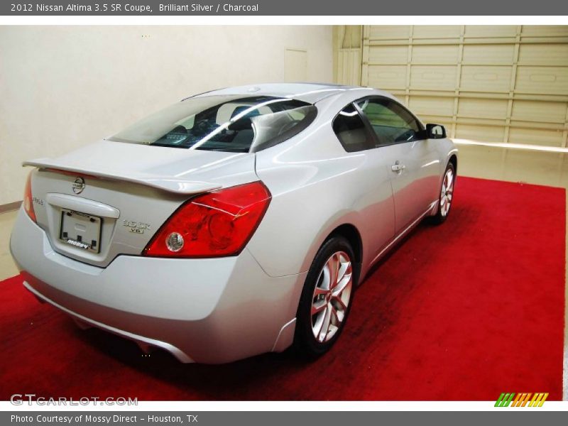 Brilliant Silver / Charcoal 2012 Nissan Altima 3.5 SR Coupe
