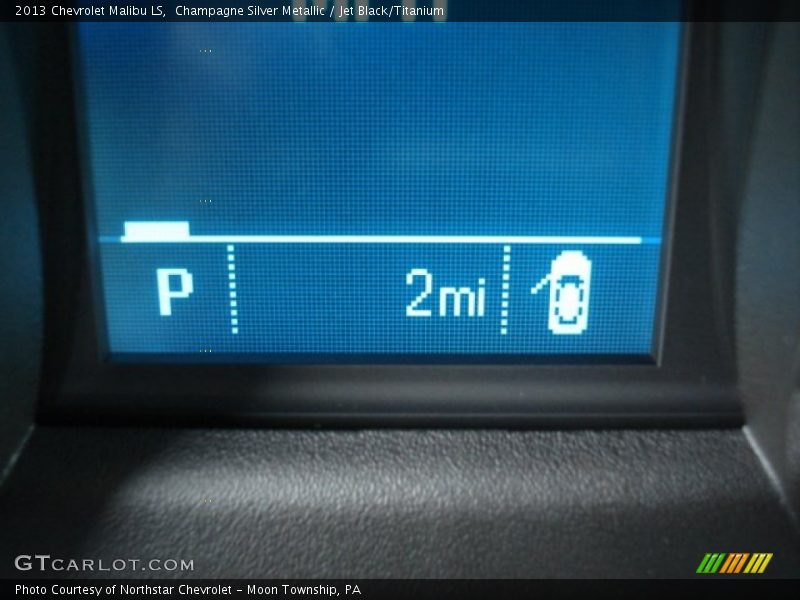 Champagne Silver Metallic / Jet Black/Titanium 2013 Chevrolet Malibu LS