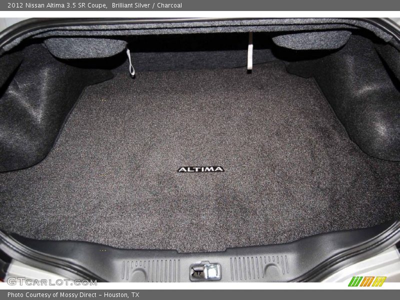 Brilliant Silver / Charcoal 2012 Nissan Altima 3.5 SR Coupe
