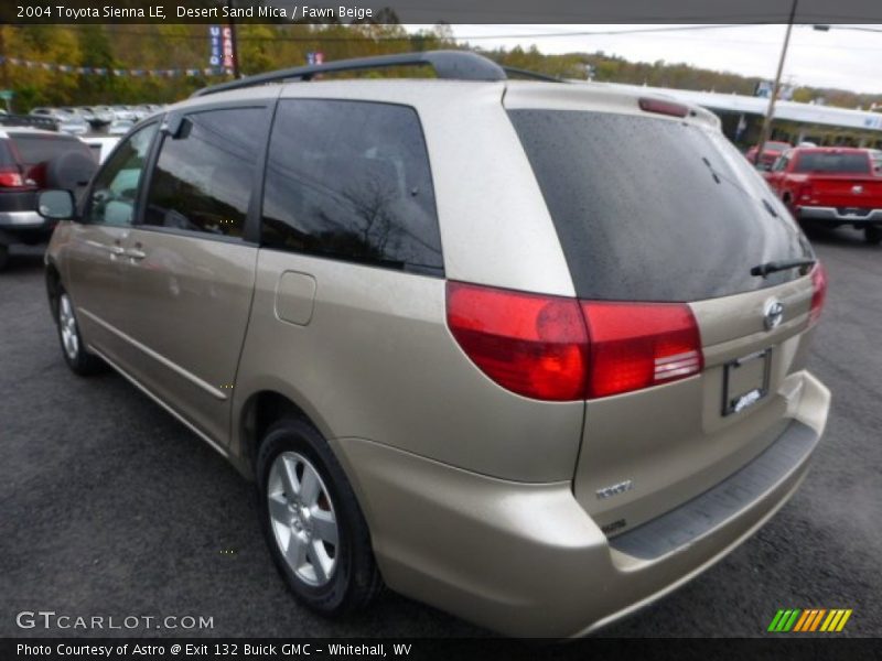 Desert Sand Mica / Fawn Beige 2004 Toyota Sienna LE