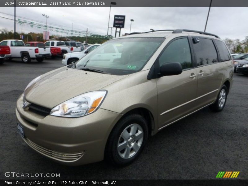 Desert Sand Mica / Fawn Beige 2004 Toyota Sienna LE