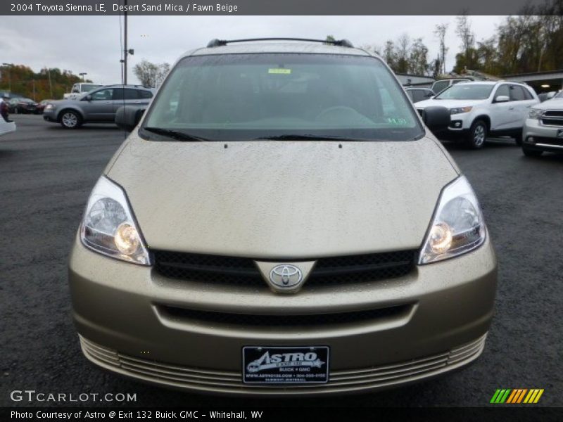 Desert Sand Mica / Fawn Beige 2004 Toyota Sienna LE
