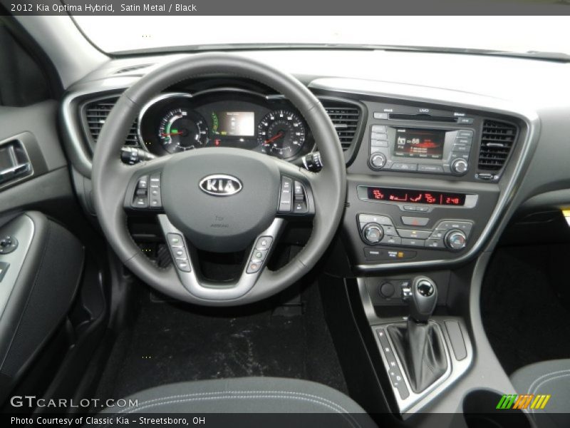 Satin Metal / Black 2012 Kia Optima Hybrid