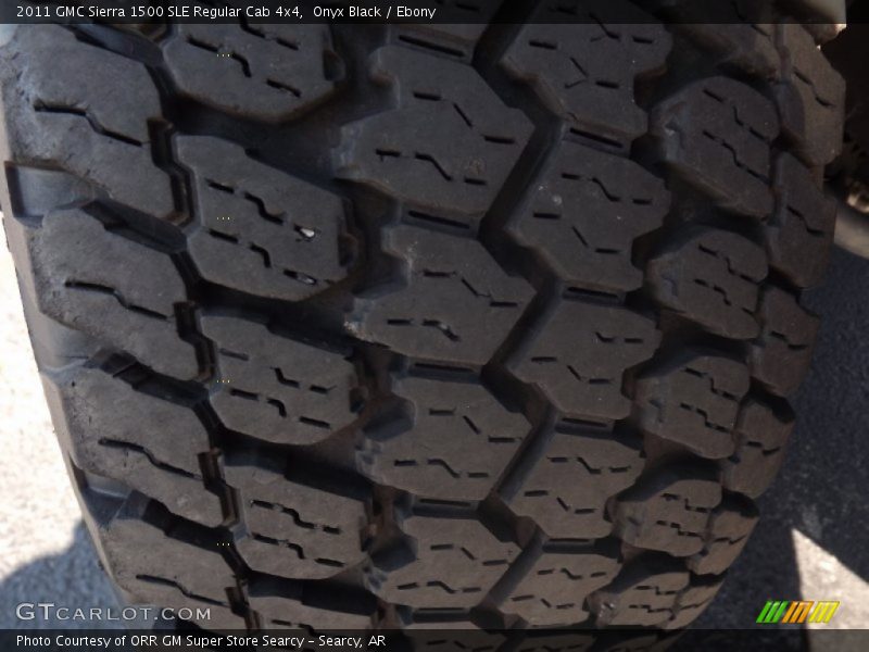 Onyx Black / Ebony 2011 GMC Sierra 1500 SLE Regular Cab 4x4
