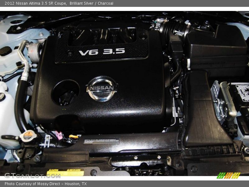 Brilliant Silver / Charcoal 2012 Nissan Altima 3.5 SR Coupe