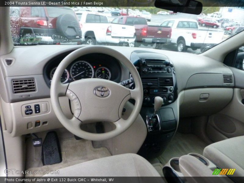 Desert Sand Mica / Fawn Beige 2004 Toyota Sienna LE