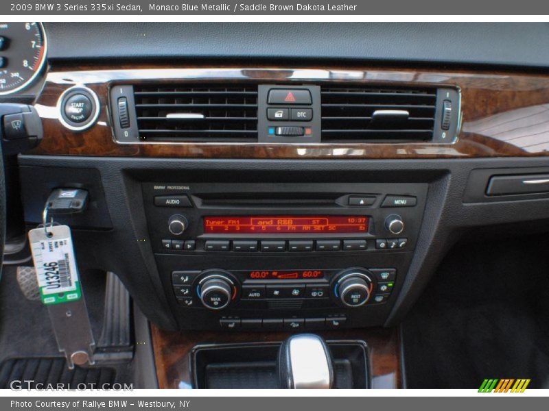 Monaco Blue Metallic / Saddle Brown Dakota Leather 2009 BMW 3 Series 335xi Sedan