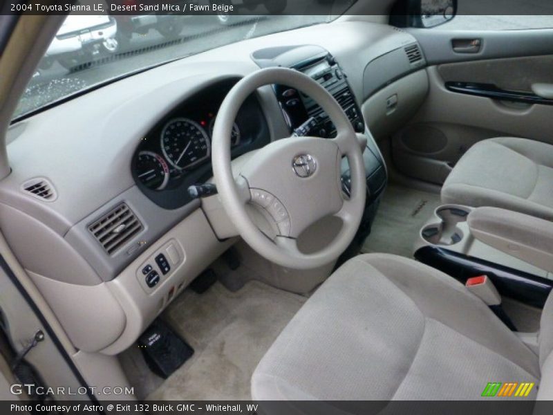 Desert Sand Mica / Fawn Beige 2004 Toyota Sienna LE