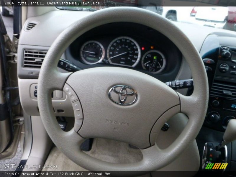 Desert Sand Mica / Fawn Beige 2004 Toyota Sienna LE