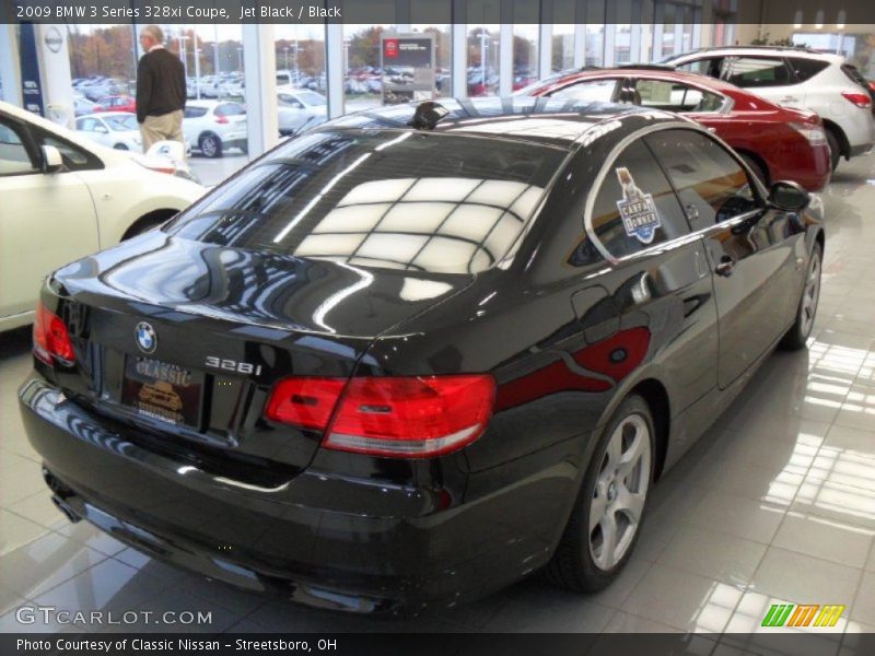 Jet Black / Black 2009 BMW 3 Series 328xi Coupe