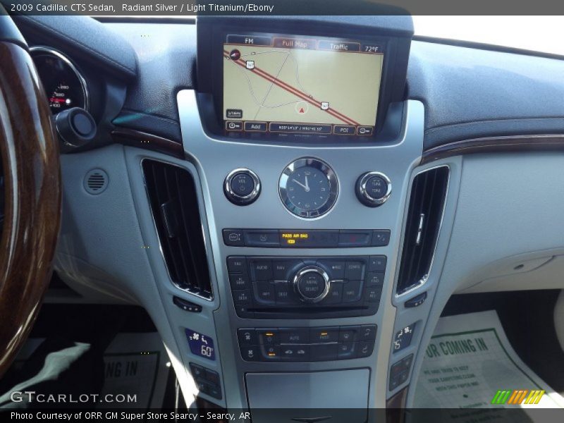 Radiant Silver / Light Titanium/Ebony 2009 Cadillac CTS Sedan