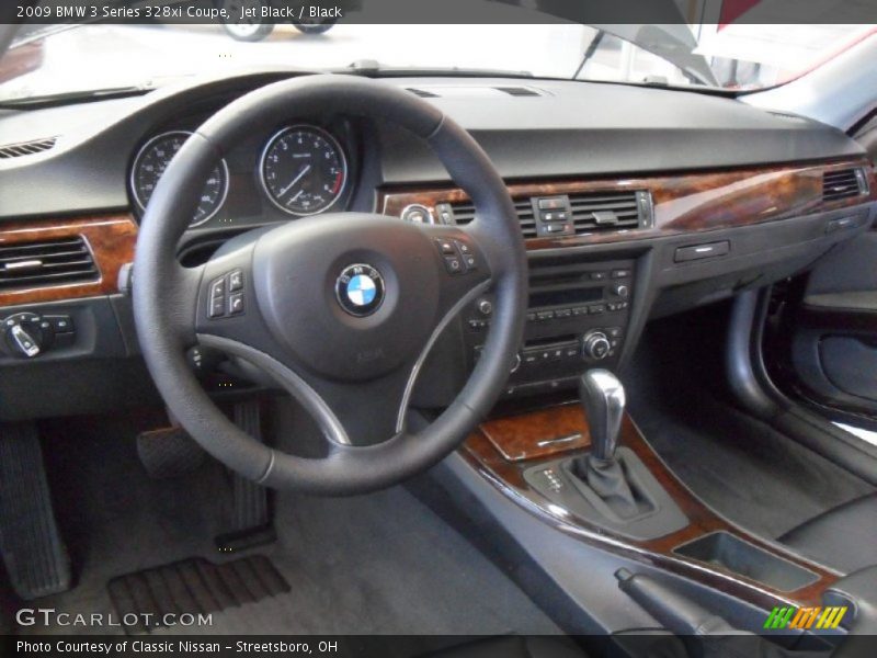 Jet Black / Black 2009 BMW 3 Series 328xi Coupe