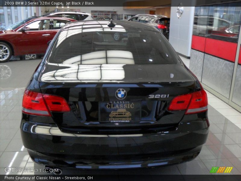 Jet Black / Black 2009 BMW 3 Series 328xi Coupe