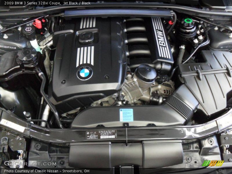 Jet Black / Black 2009 BMW 3 Series 328xi Coupe