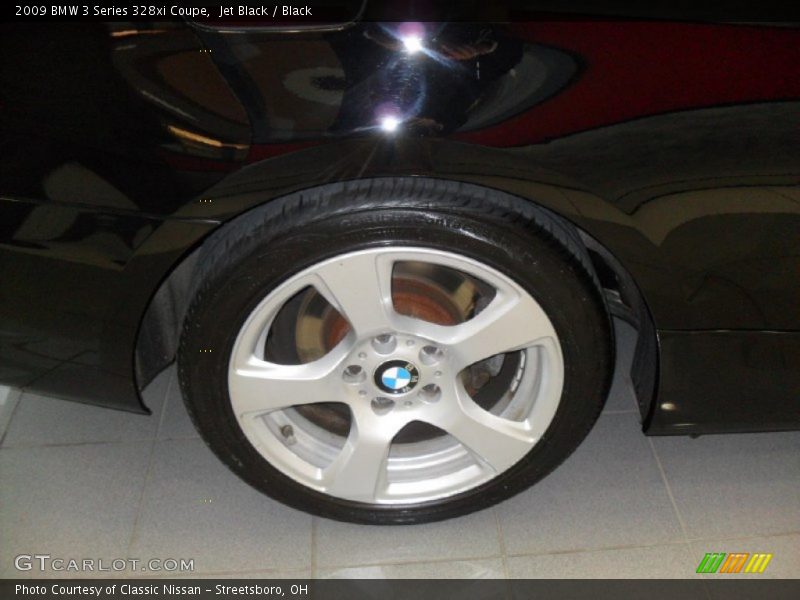 Jet Black / Black 2009 BMW 3 Series 328xi Coupe