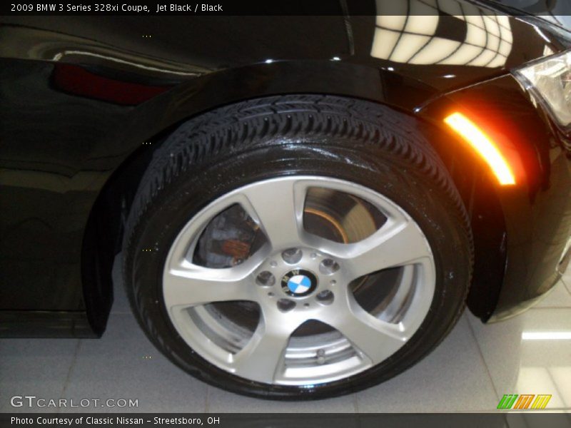 Jet Black / Black 2009 BMW 3 Series 328xi Coupe
