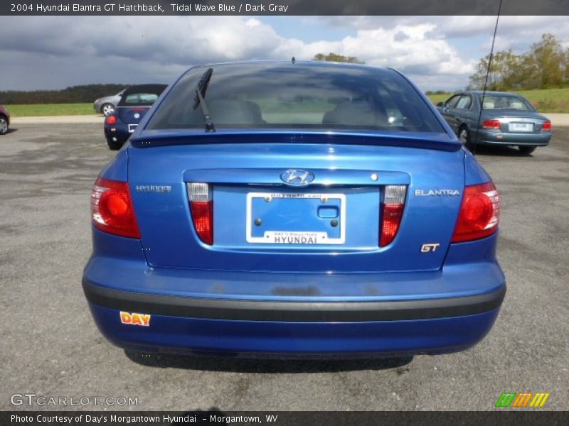 Tidal Wave Blue / Dark Gray 2004 Hyundai Elantra GT Hatchback