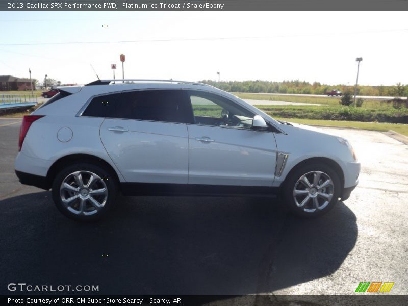 Platinum Ice Tricoat / Shale/Ebony 2013 Cadillac SRX Performance FWD