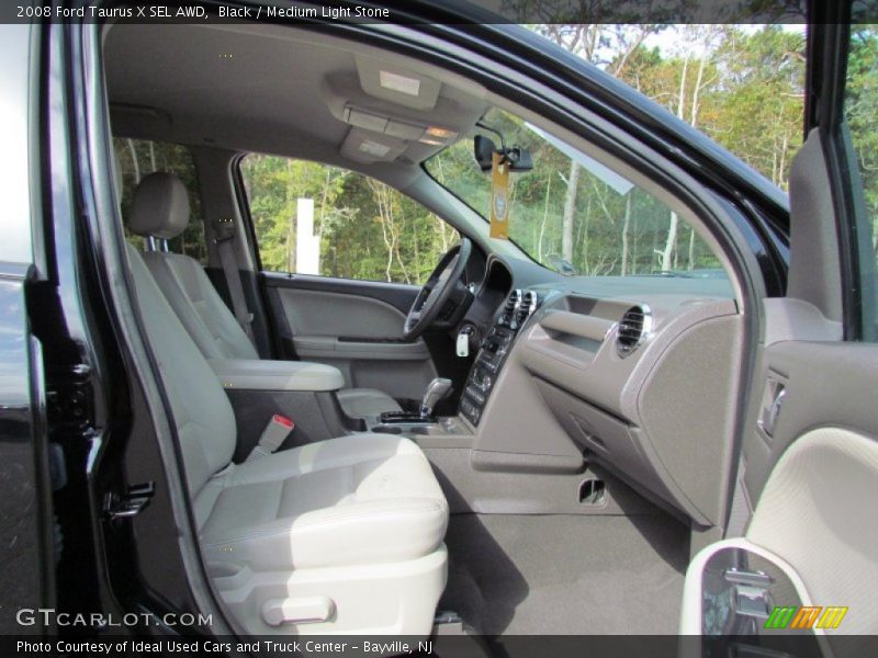 Black / Medium Light Stone 2008 Ford Taurus X SEL AWD