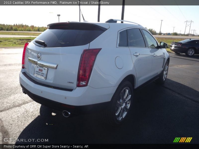 Platinum Ice Tricoat / Shale/Ebony 2013 Cadillac SRX Performance FWD