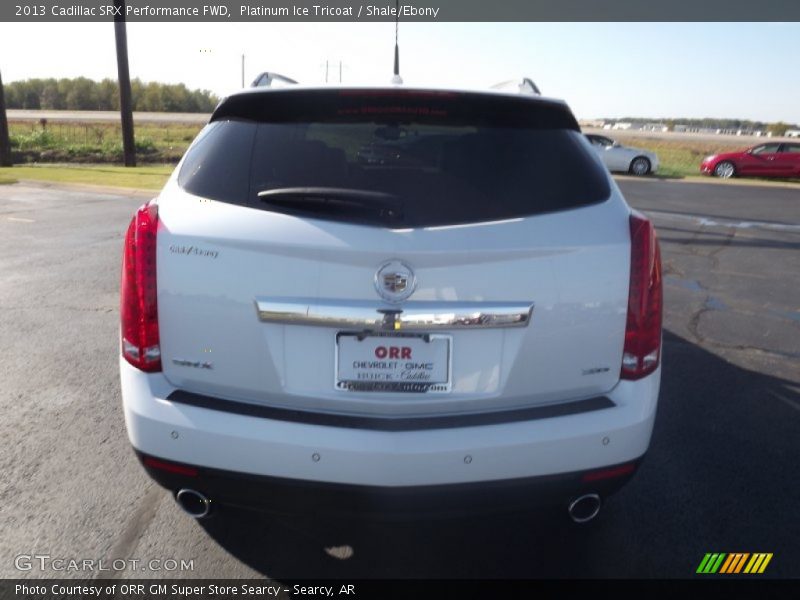 Platinum Ice Tricoat / Shale/Ebony 2013 Cadillac SRX Performance FWD