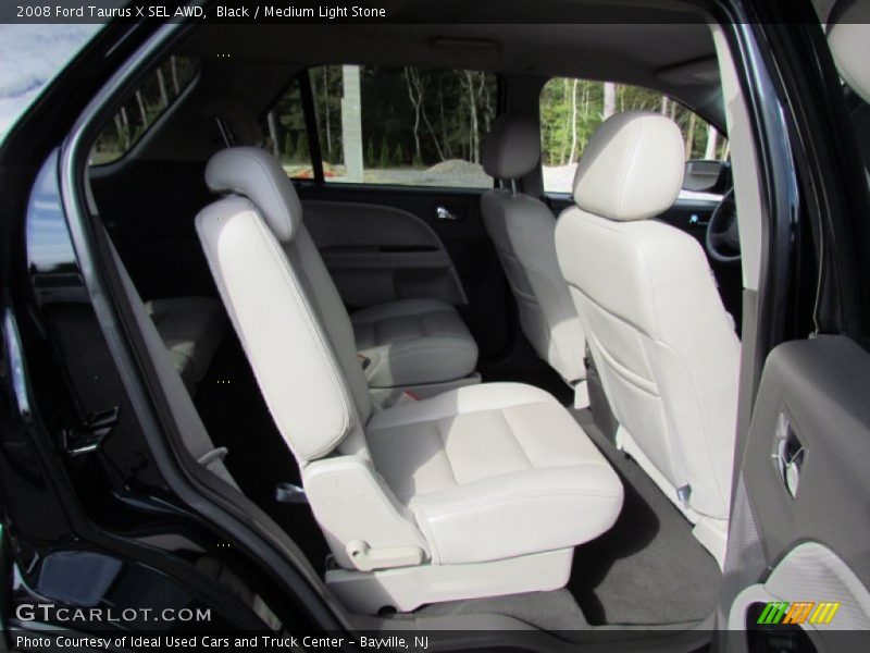 Black / Medium Light Stone 2008 Ford Taurus X SEL AWD