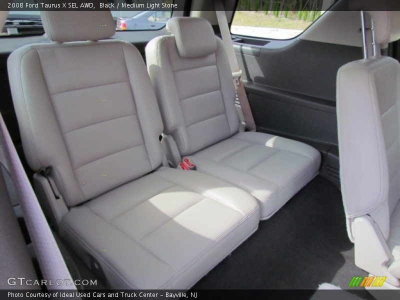 Black / Medium Light Stone 2008 Ford Taurus X SEL AWD