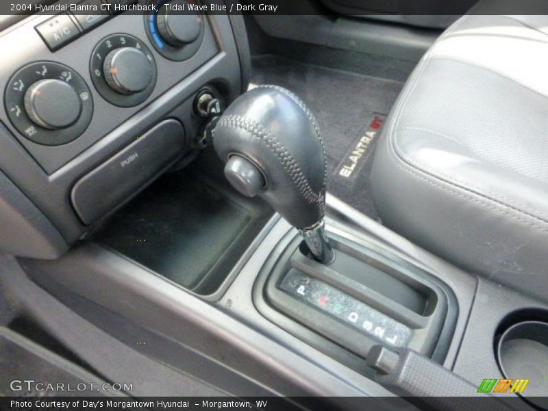 Tidal Wave Blue / Dark Gray 2004 Hyundai Elantra GT Hatchback